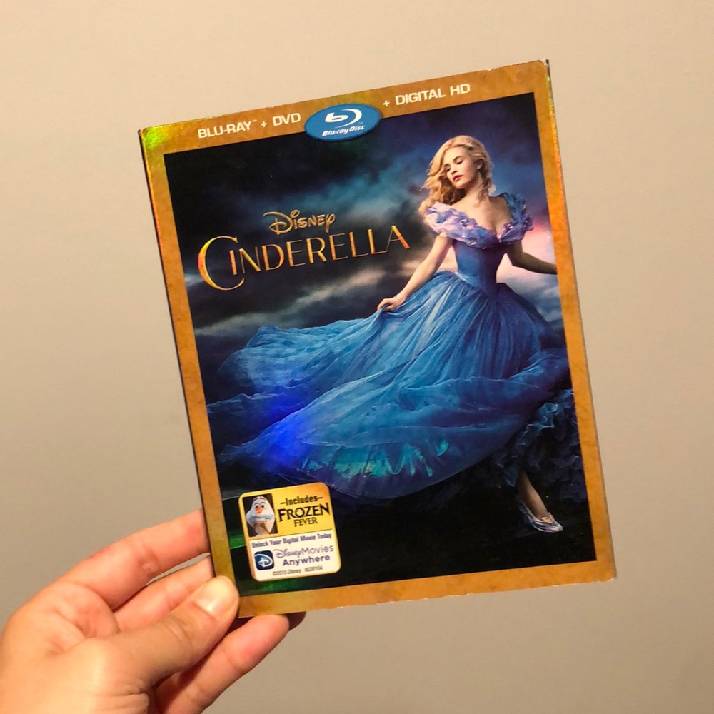 Disney’s Cinderella Live Action DVD and Blu-Ray Set